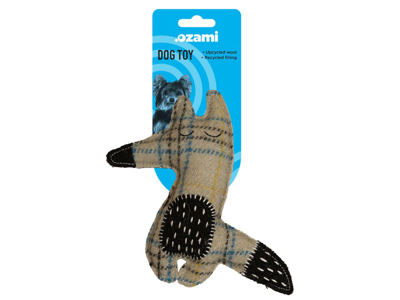 Hundelegetøj han ræv 17x20x3,5CM