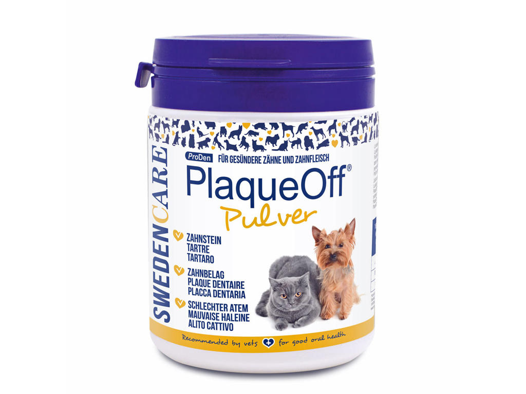 Plaqueoff 60 til hund og kat 60gr