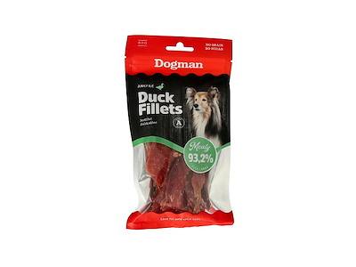 Dogman Meaty Duck Fillets 80 g – Kødfulde Hundesnacks med And