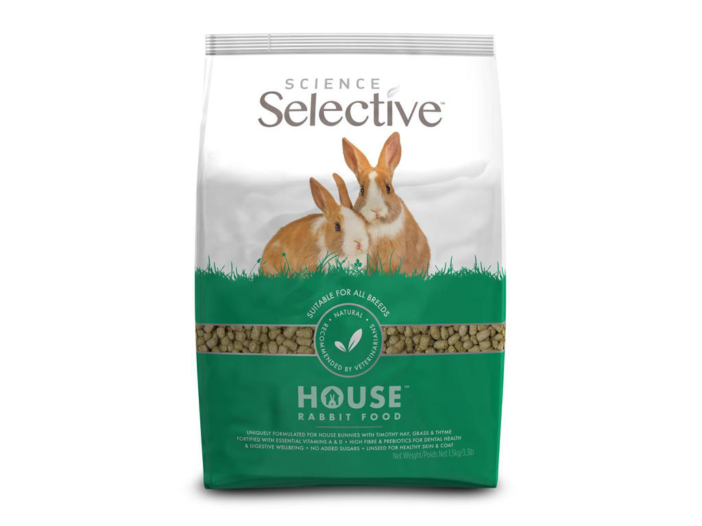 Selective kanin house (indoor) 1,5 kg.