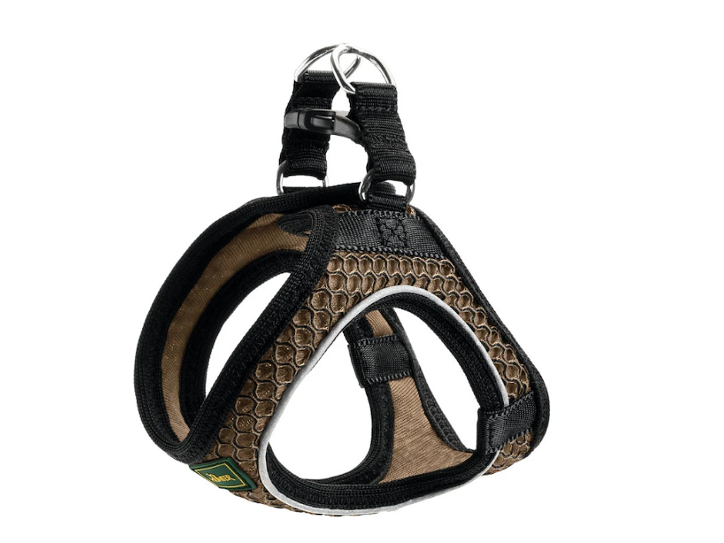 Hunter Hilo Comfort Hundesele XS Brun – Blød og Åndbar Hundesele med Refleks