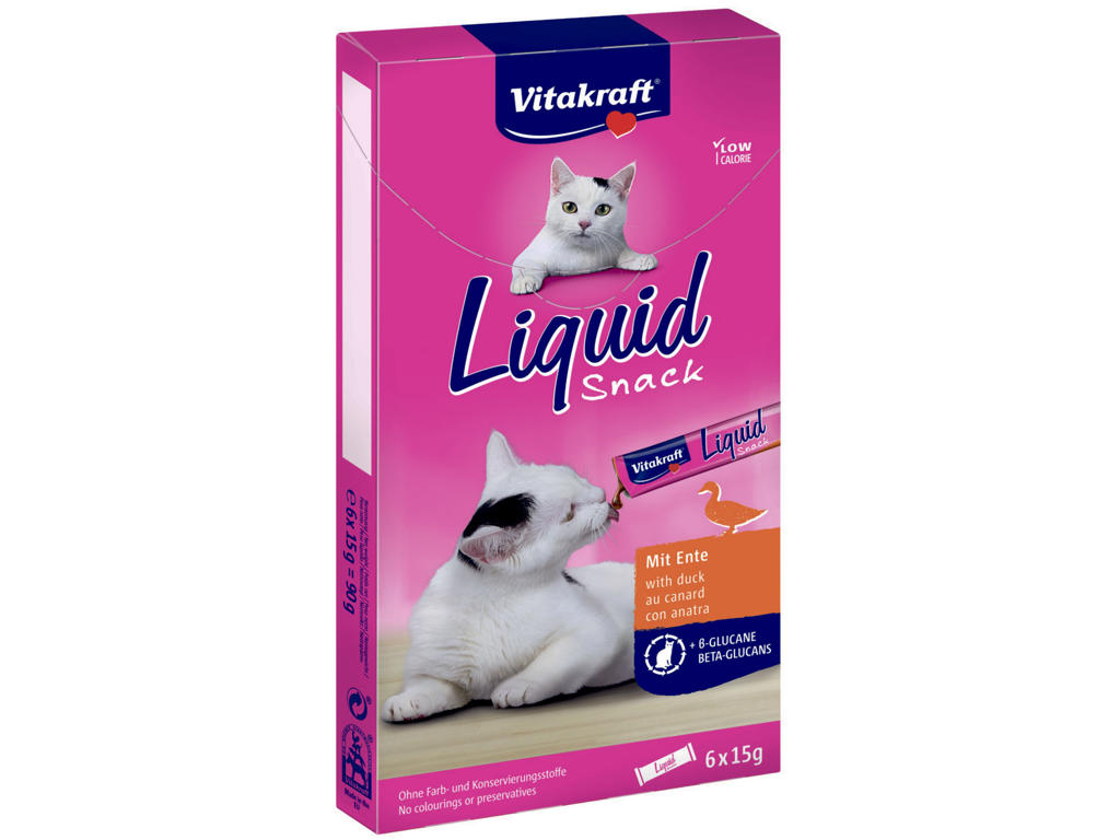 Liquid med and 90g Vitakraft