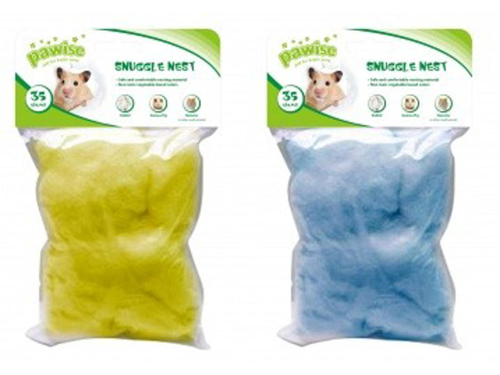 Pawise Hamstervat 35 g – Blødt Redemateriale til Hamster og Små Gnavere