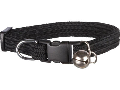 KATTEHALSBÅND ELASTISK NYLON ASS.FARVER