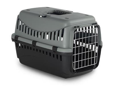 MP eco transporter gipsy S 46x31x32 cm. Grå/Sort Med metaldør