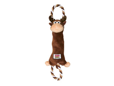 KONG TUGGER KNOTS ELG HUNDELEGETØJ 19 CM