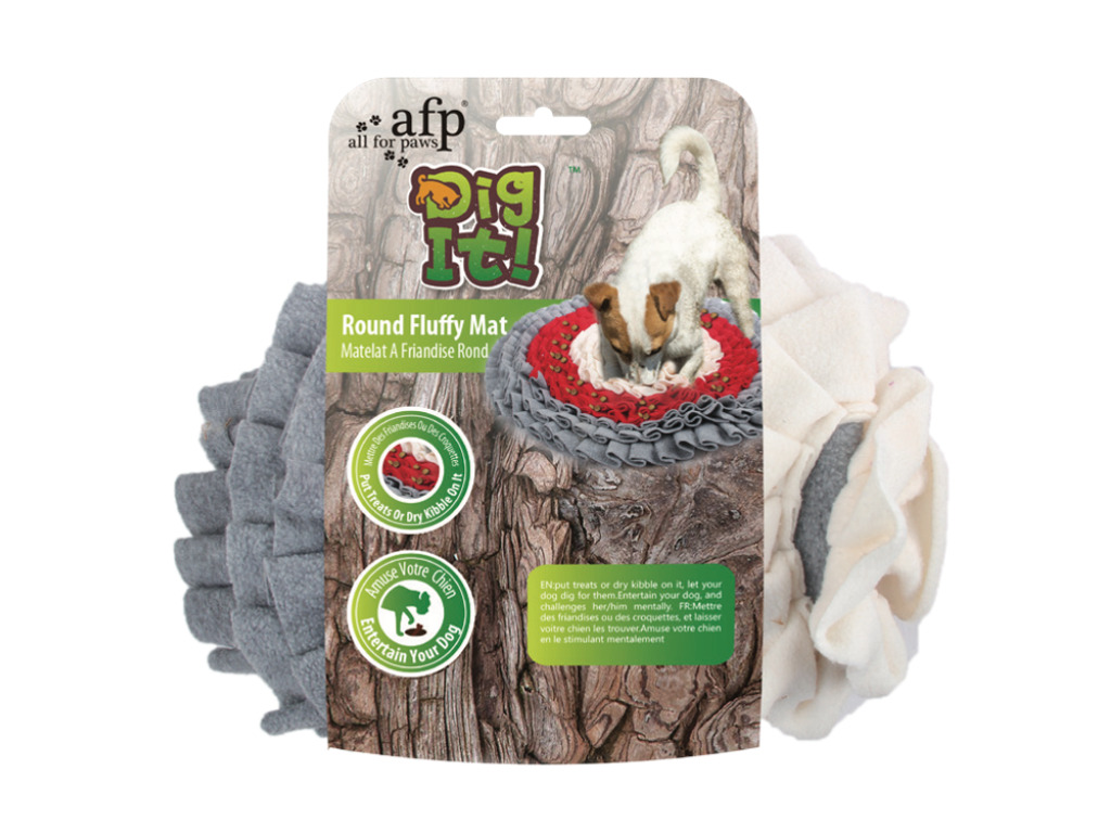 Dig it Fluffy legemåtte 52 x 52 x 4 cm