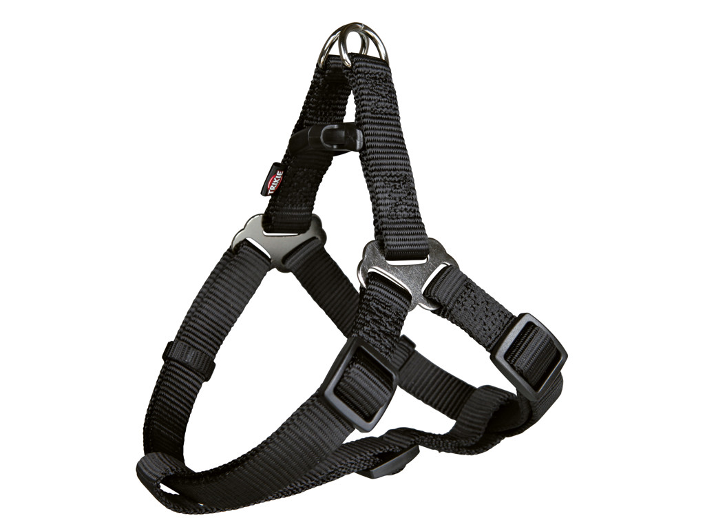 Premium One Touch sele, XS–S: 30–40 cm/10 mm, sort