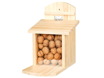 Feeding station for squirrels, 20 × 30 × 30 cm