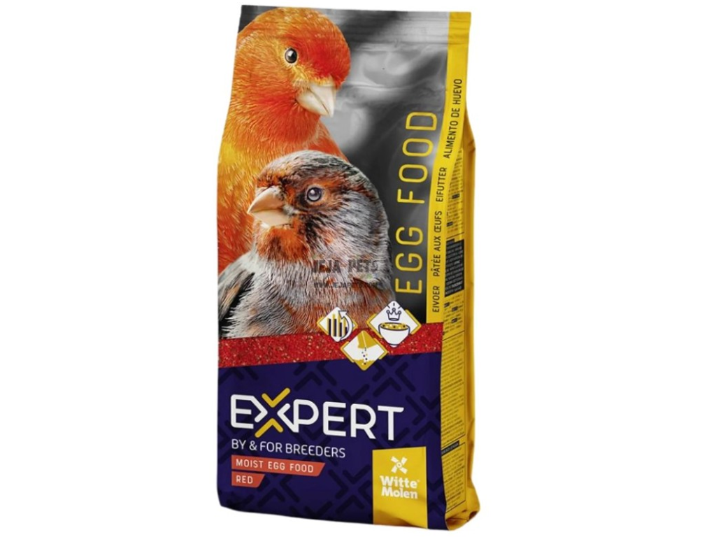 Æggefoder Rød Witte Molen 400g