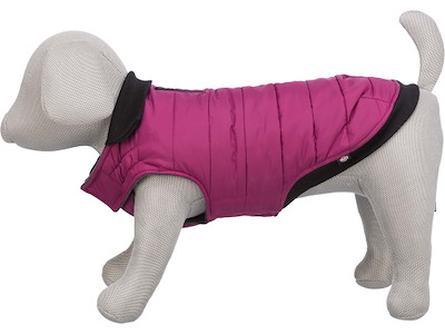 Trixie Arlay Hundefrakke XS Berry – Vandafvisende Frakke med Fleecefor, 27 cm