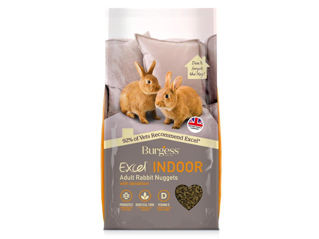 Burgess indoor kanin nuggets 10 kg