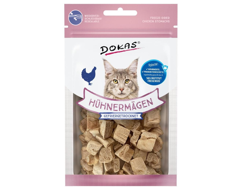 Dokas Minis Andebryst 70 g – Kornfri Træningsgodbid med And til Hund