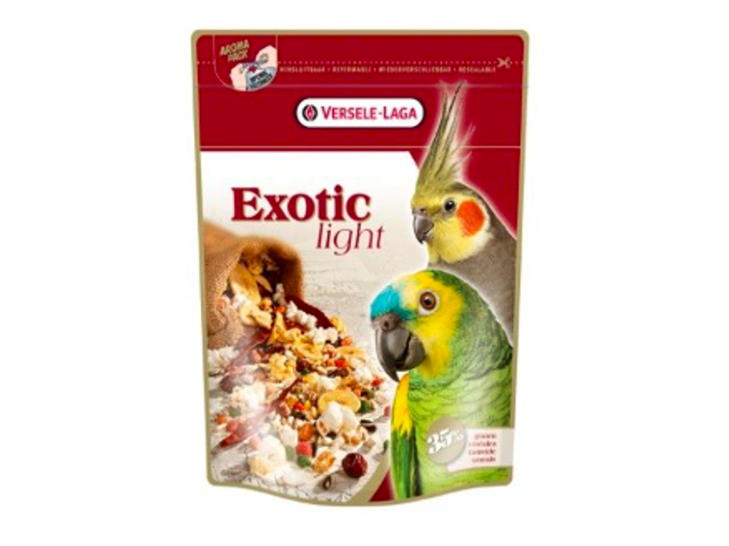 Papegøje Exotic Light 750 gr