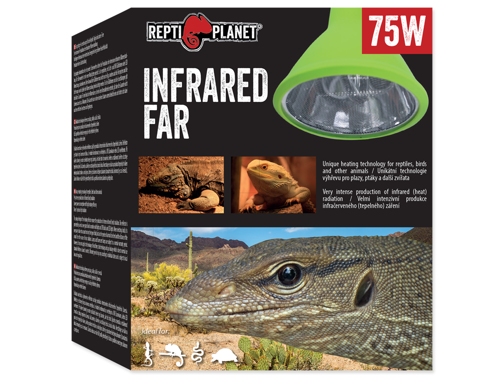 Pære Far Infrarød Varme 75W