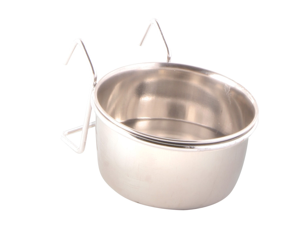 Stålskål med beslag ø7,5cm