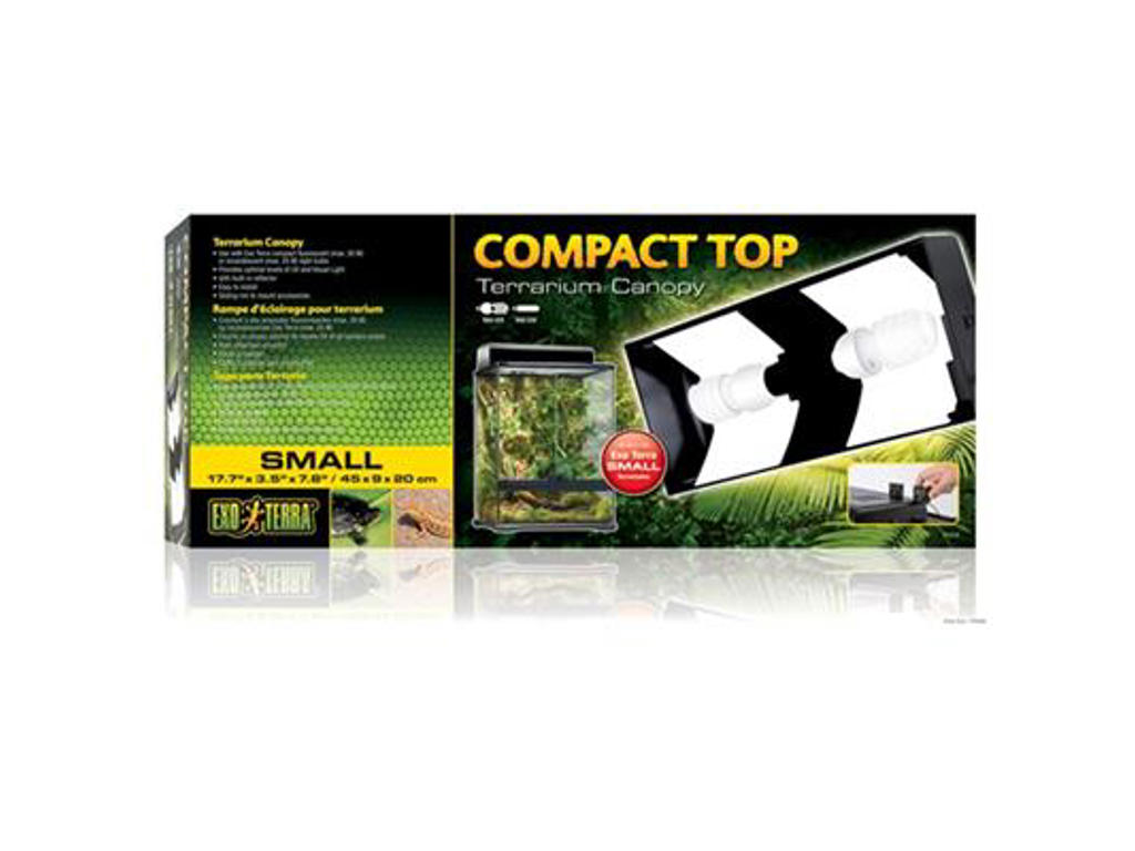 ExoTerra compact Top 45 lampe f/ 2 pære