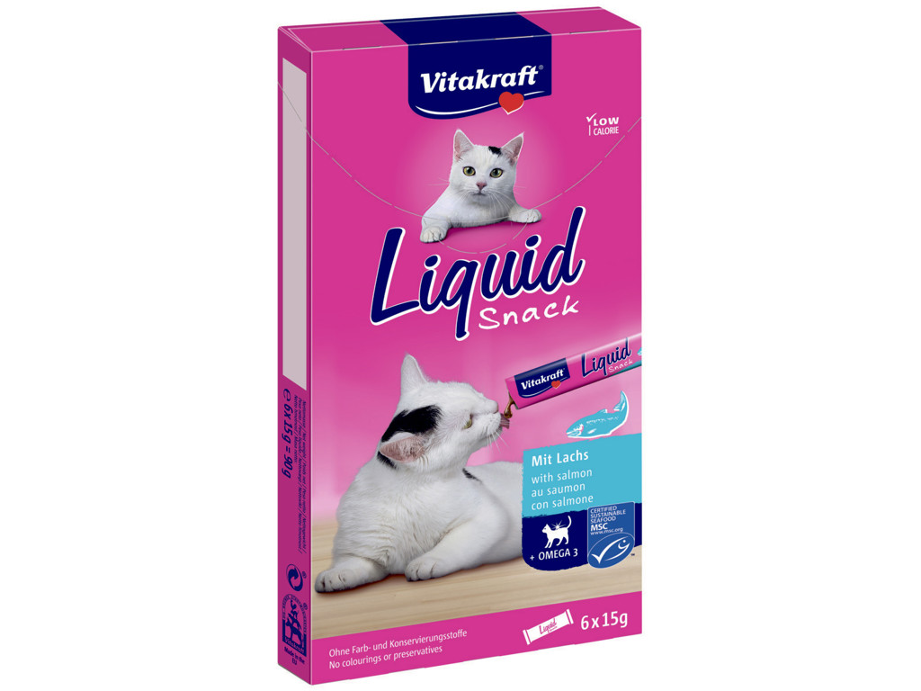 Cat Liquid-Snack Omega 3 6stk.