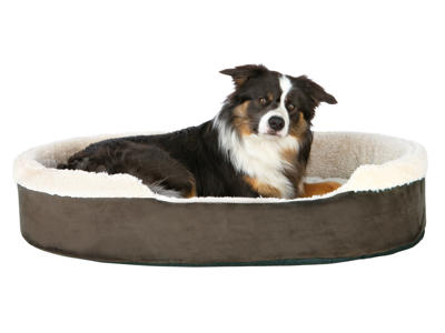 Cosma seng, 60 × 50 cm, mørkebrun/beige