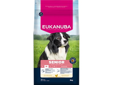 Eukanuba senior medium breed chicken 12 kg