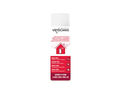 Vetocanis Anti-parasit Spray til omgivelser – 500 ml (insekticid til hjemmet)