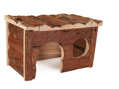 Jerrik træhus, marsvin 28x18x16 cm