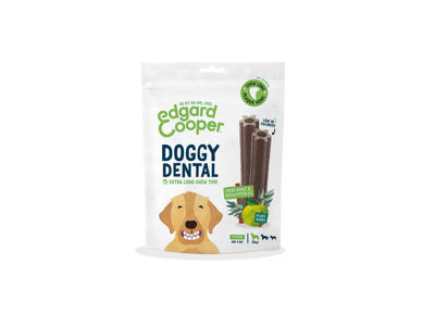 EC doggy dental æble & eukalyptus sticks 7stk, L