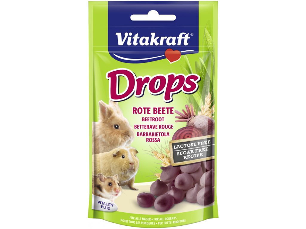 Vitakraft Drops 75g Rødbede