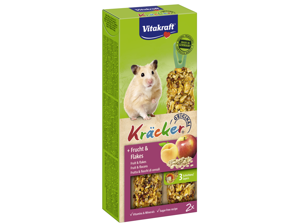 Kräcker Frugt & Kornflager Hamster