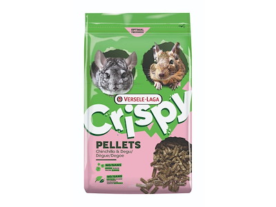 Versele-Laga Crispy Pellets Chinchilla & Degu 1 kg – Fiberrigt Foder
