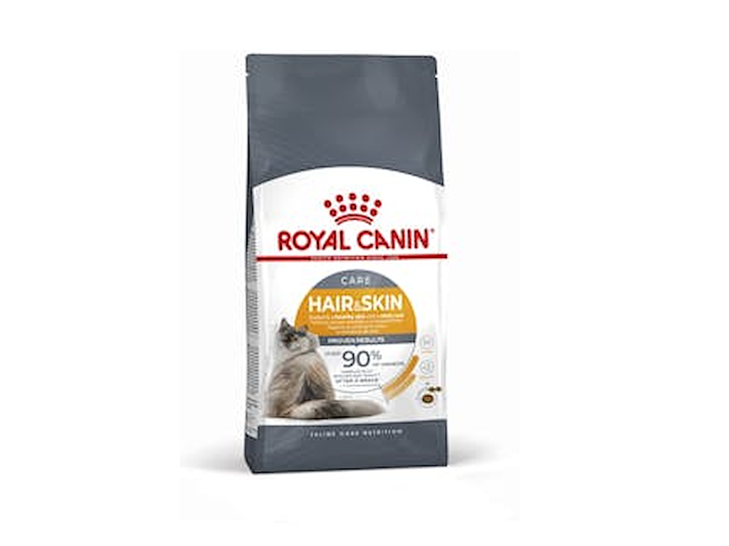 Royal Canin Hair & Skin Care 2 kg – Kattefoder til sund hud og blank pels