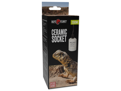 Keramisk lampeholder 200W
