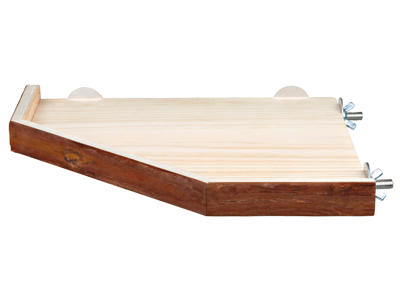 Natural Living shelter and platform, 17 × 17 cm