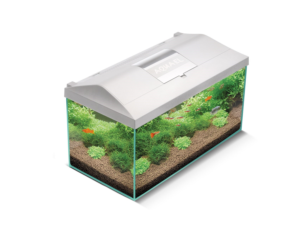 Aquael Leddy 60 Hvid Akvariesæt – D&N LED Version 2.0
