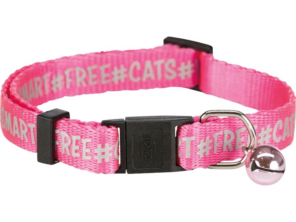 Kattehalsbånd nylon reflektere