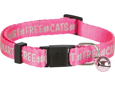 Kattehalsbånd nylon reflektere