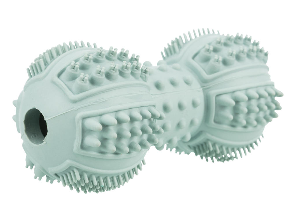 Dumbbell, naturgummi, 9 cm