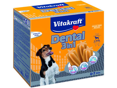 VITAKRAFT DENTAL STORKØB HUNDEGODBID 480 G