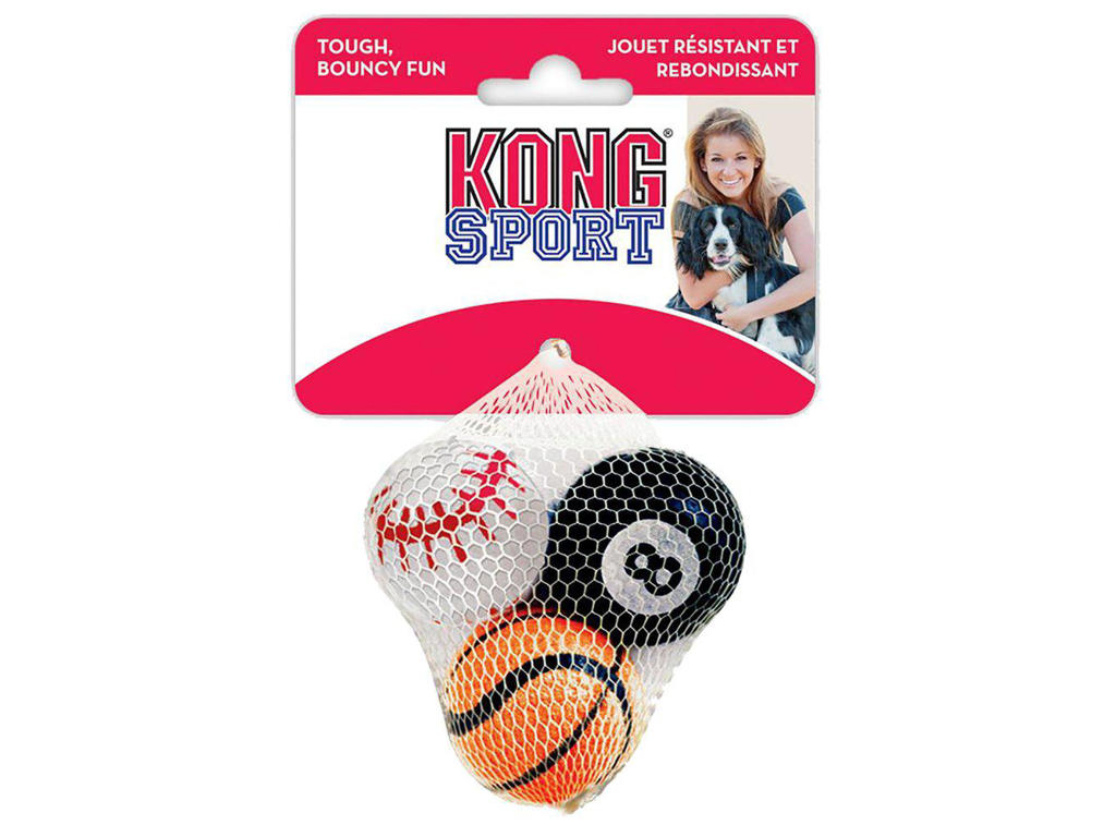 KONG SPORT BALLS 3PACK XS 4CM
