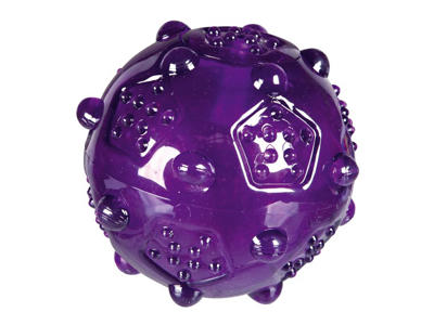 Bold rubber (TPR), ø 7 cm ass.farver
med lyd