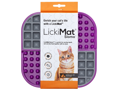 LickiMat Slomo cat lilla