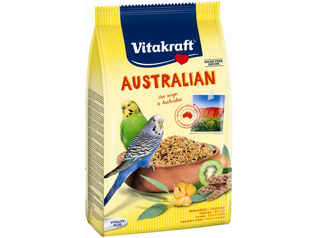 Australian - Undulater 800g
Vitakraft