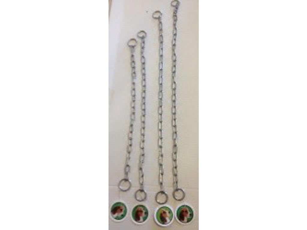 55 cm Kvælerkæde rustfri stål