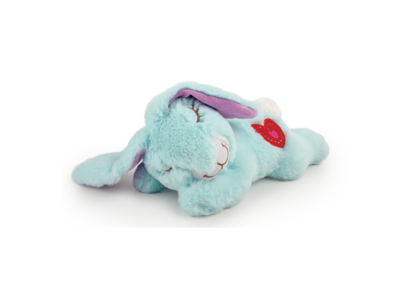 Heart Beat Warm Bunny – Beroligende Kaninbamse med Hjerteslag, Varmepose og Lavendelduft (40 cm)