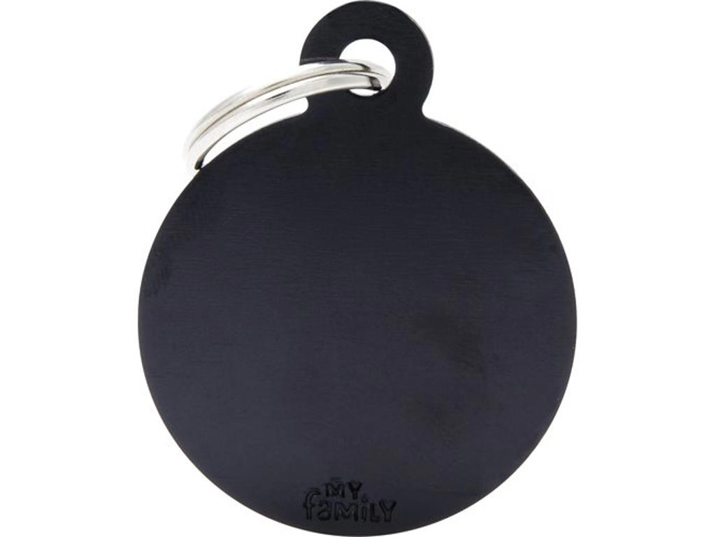 MY FAMILY BLACK BIG CIRCLE Ø 3 CM