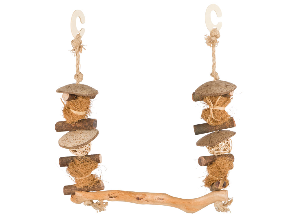 Natural Living træ gynge, 45 x 30 cm