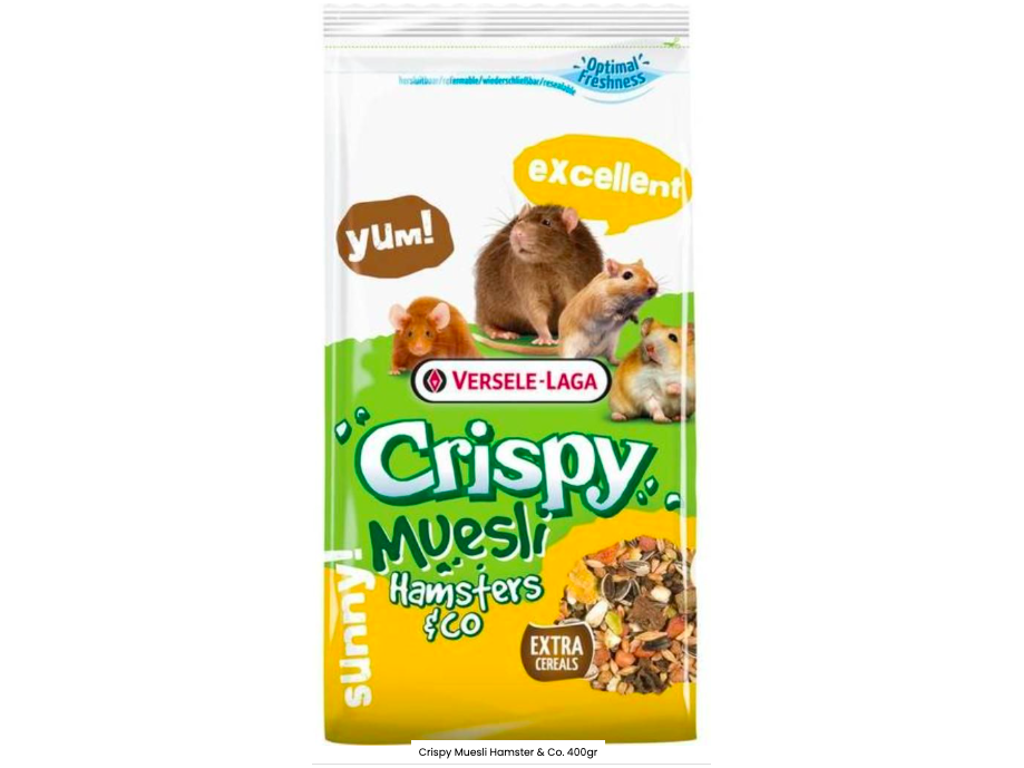 Crispy muesli hamster & co. 400g