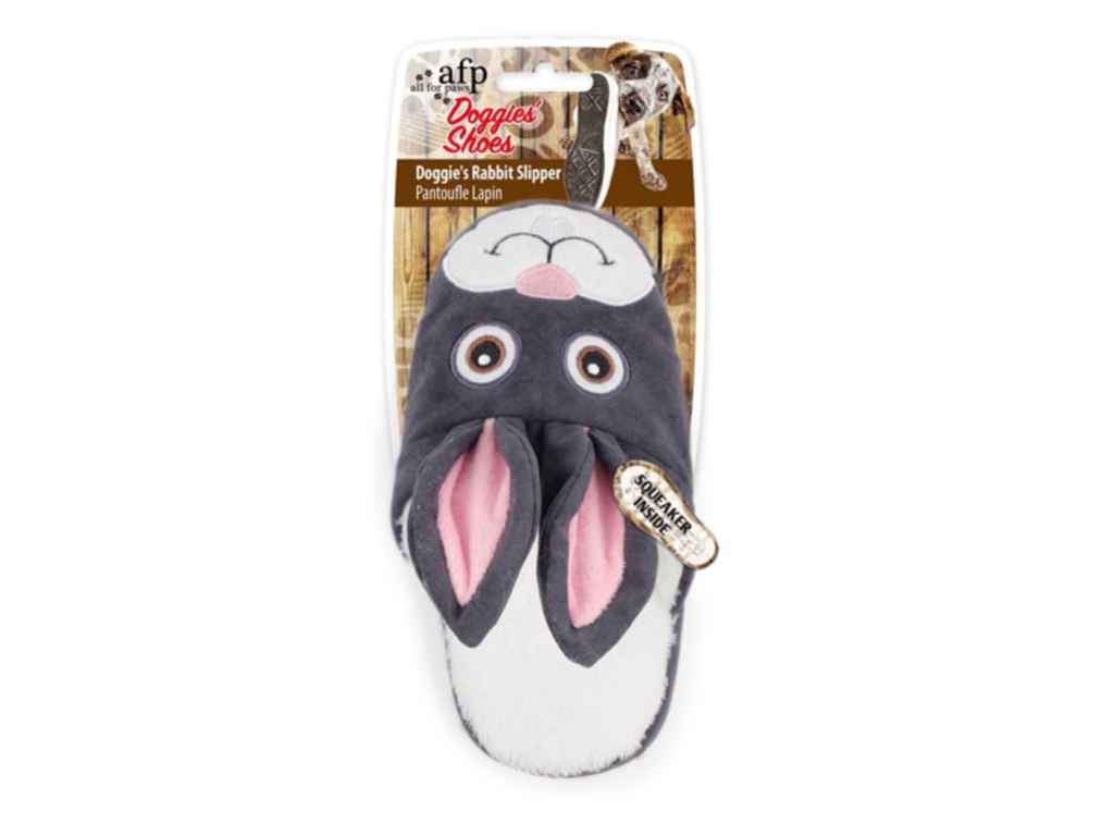 Doggie's Rabbit Slipper  L 21.8 x W 11 x H 13.5