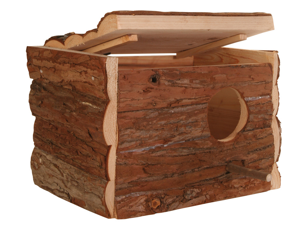 Redekasse naturtræ 30x20x20 cm