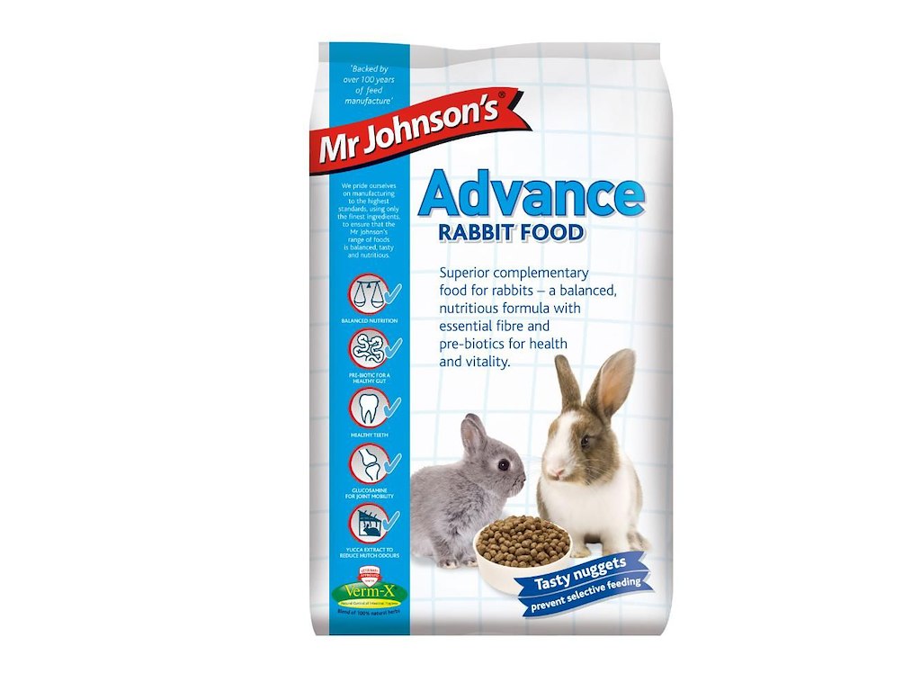 Mr. J Advance Kanin 3 kg – Fuldfoder til Kaniner